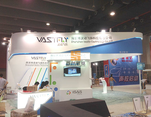 靈動飛揚(yáng)科技 建材展案例展示